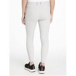 Pantalon d'équitation à basanes silicone Imogen Gris clair