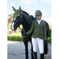Veste de concours LeMieux Kennedy Young Rider Vert pin