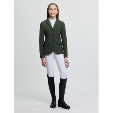 Veste de concours LeMieux Kennedy Young Rider Vert pin