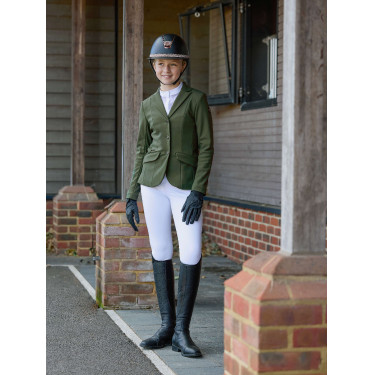 Veste de concours LeMieux Kennedy Young Rider Vert pin