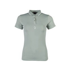 Dames paardrijpolo Lauria Garrelli Limone – kort mouw