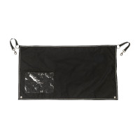 Boxgordijn Team HKM 110 x 60 cm Zwart