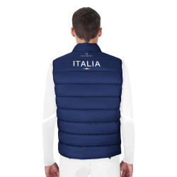 Gilet d’équitation homme Equestro x FISE, coupe slim
