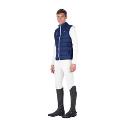 Gilet d’équitation homme Equestro x FISE, coupe slim