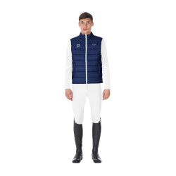 Gilet d’équitation homme Equestro x FISE, coupe slim
