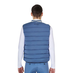 Veste sans manches homme Equestro en nylon Bering sea Bleu