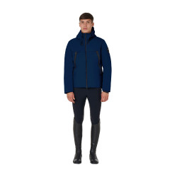 Herenjack Equestro waterdicht en winddicht in nylon Marineblazer Marineblauw Herenjack Equestro waterdicht en winddicht in nylon Marineblazer Marineblauw