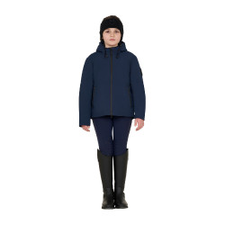 Uniseks kinderjas Equestro waterdicht en winddicht in nylon Marineblazer Marineblauw Uniseks kinderjas Equestro waterdicht en winddicht in nylon Marineblazer Marineblauw