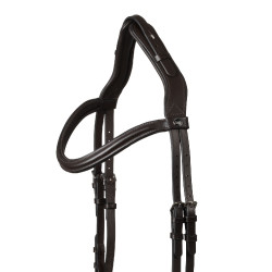 Têtière Supreme modèle Icelandic Jumping Marron foncé