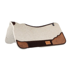 Tapis western Pool’s feutre Marron