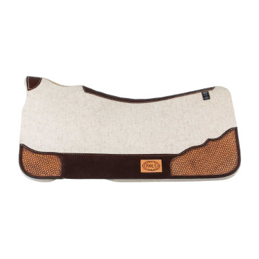 Tapis western Pool’s feutre Marron