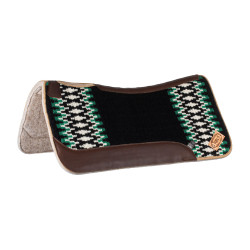 Tapis western Pool’s classique Noir / blanc / vert