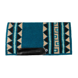 Tapis western Burioni wool show offer Bleu