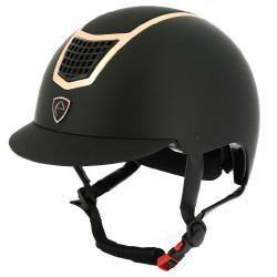 Casque Equithème Airy Noir / rose gold