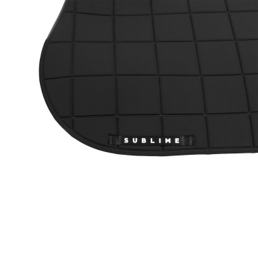 Tapis de selle CSO Acavallo Sublime en tissu technique à carreaux Noir