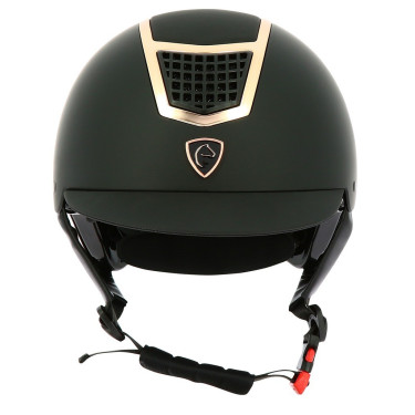 Casque Equithème Airy Noir / rose gold