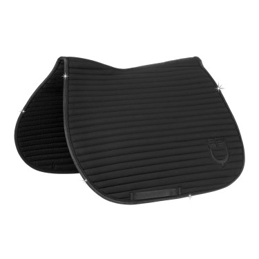 Tapis de saut Equestro Universe Stripe Noir
