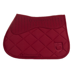 Tapis de saut Equestro Silica Plus Grenade Rose