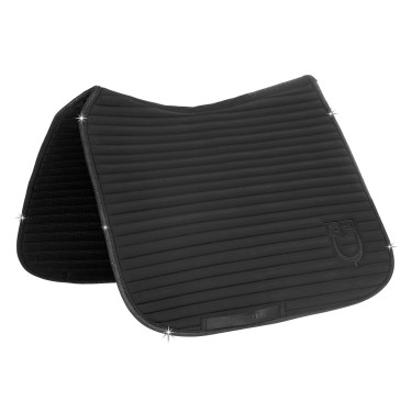 Tapis de dressage Equestro Universe Stripe Noir