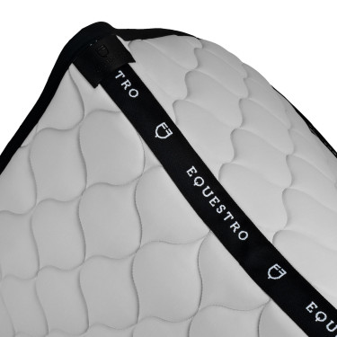 Tapis de dressage Equestro matelassé oignon Brume portuaire Blanc Tapis de dressage Equestro matelassé oignon Brume portuaire Blanc