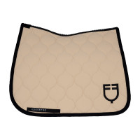 Tapis de dressage Equestro matelassé oignon Beige