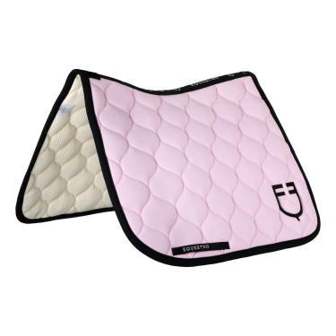 Tapis de dressage Equestro matelassé oignon Bouquet d'orchidée Rose