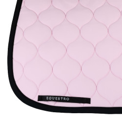 Dressuurdekje Equestro met ui-wattering Orchideeënboeket Roze