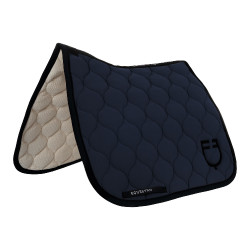 Dressuurdekje Equestro met ui-wattering Marineblazer Marineblauw