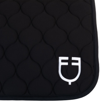 Tapis de dressage Equestro matelassé oignon Noir