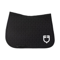 Tapis de dressage Equestro matelassé cube Noir Tapis de dressage Equestro matelassé cube Noir