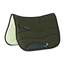 Burioni zadeldoek katoen/wol Scafarda Groen