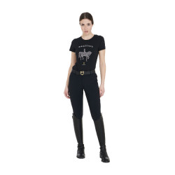T-shirt d’équitation femme dressage Equestro slim T-shirt d’équitation femme dressage Equestro slim