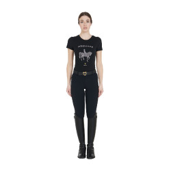 T-shirt d’équitation femme dressage Equestro slim T-shirt d’équitation femme dressage Equestro slim