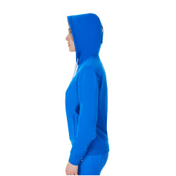 Sweat polaire femme Equestro x FISE Bleu de savoie