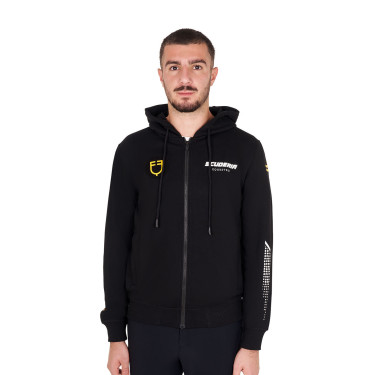 Sweat à capuche homme équitation Equestro Scuderia