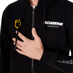 Sweat à capuche homme équitation Equestro Scuderia