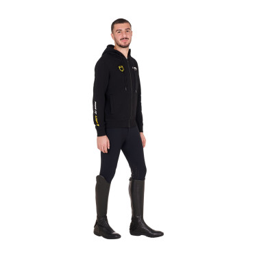 Heren hoodie voor paardensport Equestro Scuderia