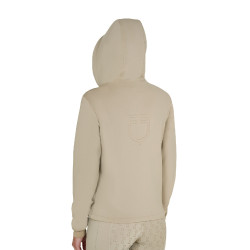 Sweat à capuche crop femme Equestro équitation