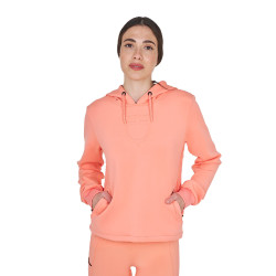 Sweat à capuche équitation femme Equestro respirant