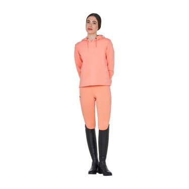 Sweat à capuche équitation femme Equestro respirant