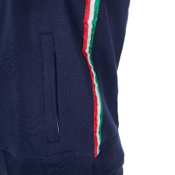 Sweat à capuche homme Equestro x FISE Marine blazer Bleu marine