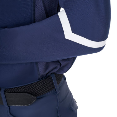 Heren-trainingsbaselayer Equestro x FISE Marineblazer Marineblauw