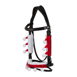 Set Christmas Supreme neusriembeschermer + bakstukkenbeschermers Rood