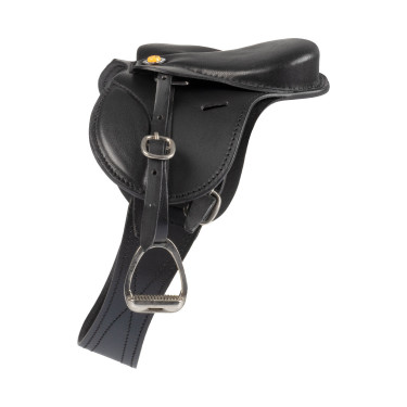 Equestro springzadel voor speelgoedpaard Zwart Equestro springzadel voor speelgoedpaard Zwart