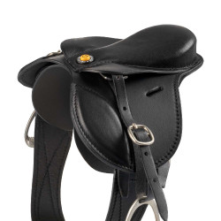 Equestro springzadel voor speelgoedpaard Zwart Equestro springzadel voor speelgoedpaard Zwart