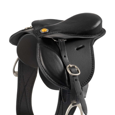 Equestro springzadel voor speelgoedpaard Zwart Equestro springzadel voor speelgoedpaard Zwart