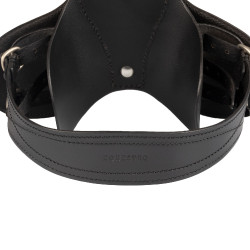 Selle d'obstacle Equestro pour cheval jouet Noir Selle d'obstacle Equestro pour cheval jouet Noir