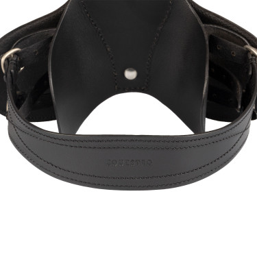 Selle d'obstacle Equestro pour cheval jouet Noir Selle d'obstacle Equestro pour cheval jouet Noir