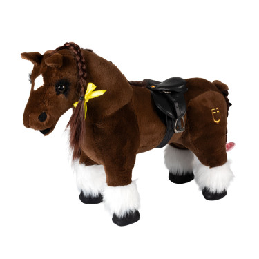 Selle d'obstacle Equestro pour cheval jouet Noir Selle d'obstacle Equestro pour cheval jouet Noir