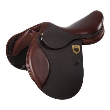 Springzadel Equestro Evolution Pro Donkerbruin Springzadel Equestro Evolution Pro Donkerbruin